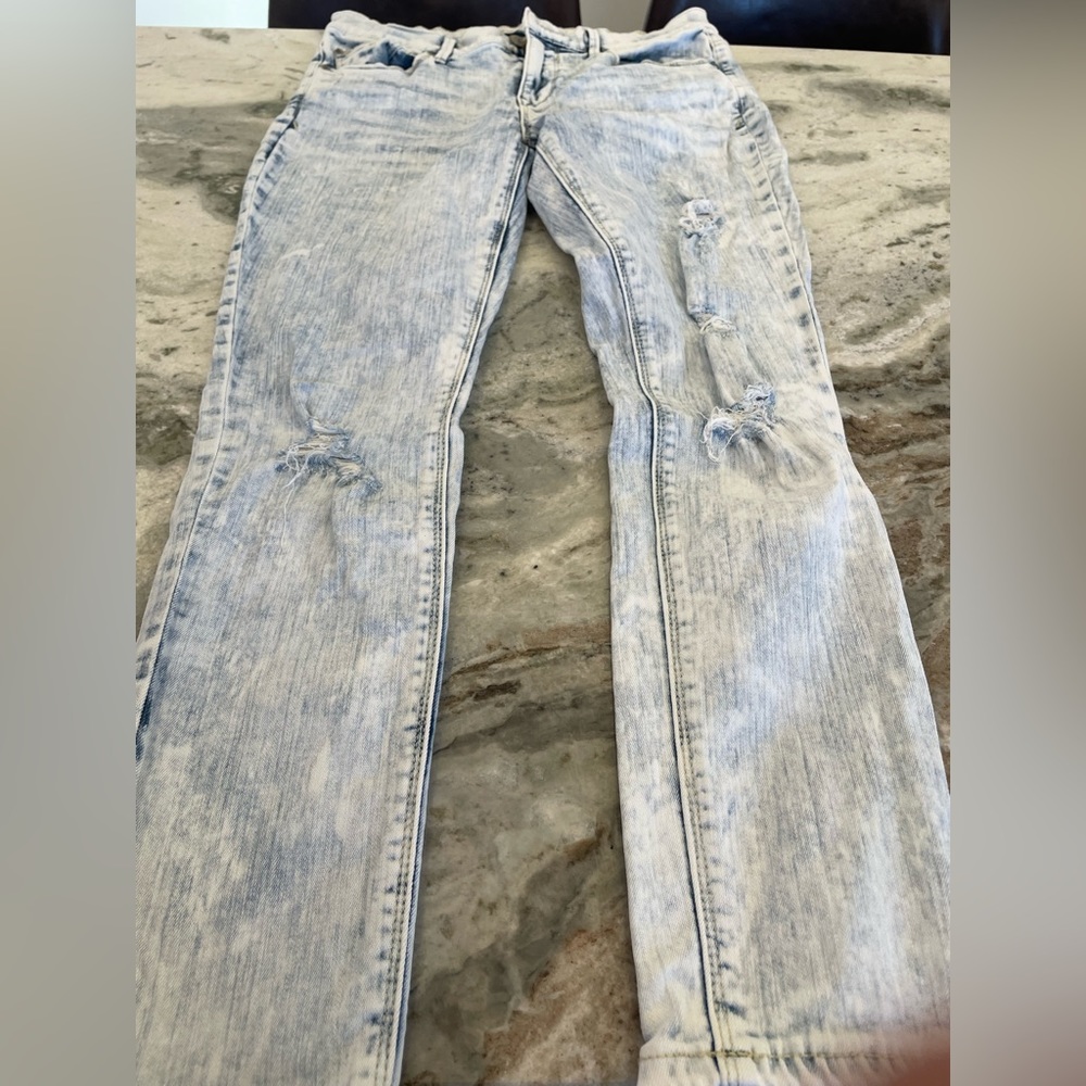 EXPRESS “MIA” MID RISE LEGGING JEANS - Picture 2 of 7